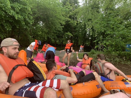 Delaware River Tubing by null