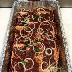 La Mexicana Meat Market - WEEKENDS are for family bbqs! RIBEYE lookin ready to hit the grill