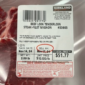 Brown Butter Cookie - Filet Mignon at Costco for $19.99/lb. - Bakeries Near Me - Paso Robles, California Brown Butter Cookie - Filet Mignon at Costco for $19.99/lb. - Bakeries Near Me - Paso Robles, California