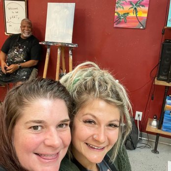 Painting with a Twist - Friday Friend Date with Sunnie & instructor Phil! - Art Classes Near Me - Bradenton, Florida