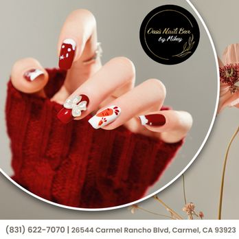 Oasis Nail Bar - Embrace the allure of nail cutest burgundy! Add a touch of sophistication and warmth to your look. Unleash your inner elegance! - Nail Salons Near Me - Carmel-by-the-Sea, California Oasis Nail Bar - Embrace the allure of nail cutest burgundy! Add a touch of sophistication and warmth to your look. Unleash your inner elegance! - Nail Salons Near Me - Carmel-by-the-Sea, California