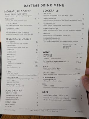 Menu photo 1 Cafe Olli Portland, OR Menu photo 1 Cafe Olli Portland, OR