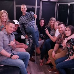 Fun Times Party Bus - Hangin' with the crew.