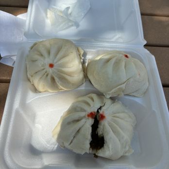 Street Thai Food - 3 steamed pork buns - Thai Near Me - Columbia, South Carolina Street Thai Food - 3 steamed pork buns - Thai Near Me - Columbia, South Carolina