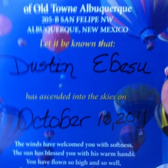 Discover Balloons - My first ride and Discover Balloons was great! - Hot Air Balloons Near Me - Albuquerque, New Mexico