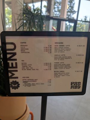 Menu photo 3 Frenzy Coffee Davis, CA
