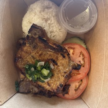 Nana Viet Kitchen - 42. Grilled Pork Chop Over Rice - Vietnamese Near Me - Oakland, California Nana Viet Kitchen - 42. Grilled Pork Chop Over Rice - Vietnamese Near Me - Oakland, California