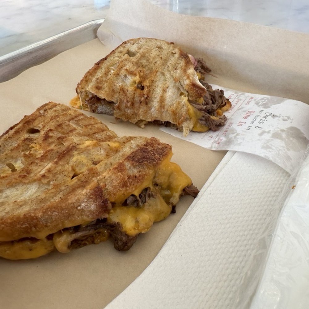 Afro Joe’s Coffee & Tea - Spare rib grilled cheese - Coffee & Tea Near Me - Chicago, Illinois