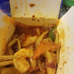 Curry shrimp