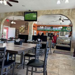 Dining area and deli counter