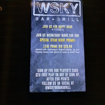 WSKY Bar + Grill - Bars Near Me - Henderson, Nevada WSKY Bar + Grill - Bars Near Me - Henderson, Nevada