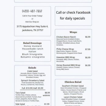 Lacy’s Cakes and Catering - Menu - Cupcakes Near Me - Jacksboro, Tennessee Lacy’s Cakes and Catering - Menu - Cupcakes Near Me - Jacksboro, Tennessee