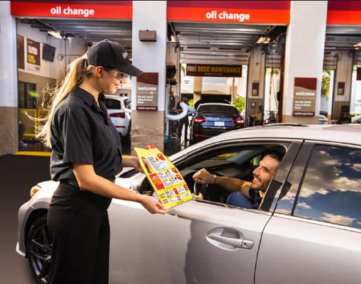 Oil Change and Maintenance Services - Need a quick oil change? No Appointment Necessary! The Jiffy Lube Signature Service Oil Change gets you back on the road fast. Choose from conventional, high mileage, synthetic blend, or full synthetic oil, the Jiffy Lube Signature Service® Oil Change is a comprehensive preventive maintenance service to check, change, inspect, and fill essential systems and components of your vehicle - all in just 15 minutes or less. Oil Change and Maintenance Services - Need a quick oil change? No Appointment Necessary! The Jiffy Lube Signature Service Oil Change gets you back on the road fast. Choose from conventional, high mileage, synthetic blend, or full synthetic oil, the Jiffy Lube Signature Service® Oil Change is a comprehensive preventive maintenance service to check, change, inspect, and fill essential systems and components of your vehicle - all in just 15 minutes or less.