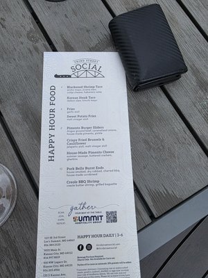 Menu photo 1 Third Street Social Kansas City, MO Menu photo 1 Third Street Social Kansas City, MO