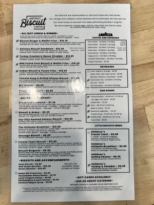 Menu photo 4 District Biscuit Company Alexandria, VA Menu photo 4 District Biscuit Company Alexandria, VA