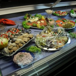 Fischerkörbchen - Fischbuffet