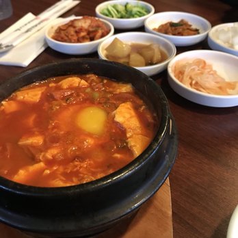 Gilson Korean Restaurant - ham & sausage soondubu! - Korean Near Me - Edmonds, Washington Gilson Korean Restaurant - ham & sausage soondubu! - Korean Near Me - Edmonds, Washington