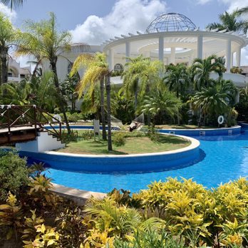 Excellence Riviera Cancún - Lounging in the hammock near the spa - Hotels Near Me - Puerto Morelos, ROO