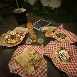 Tacos Tijuana - The food! Quesadilla, tacos, and nachos