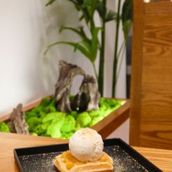 Rowseelee - Mango Mochi Waffle