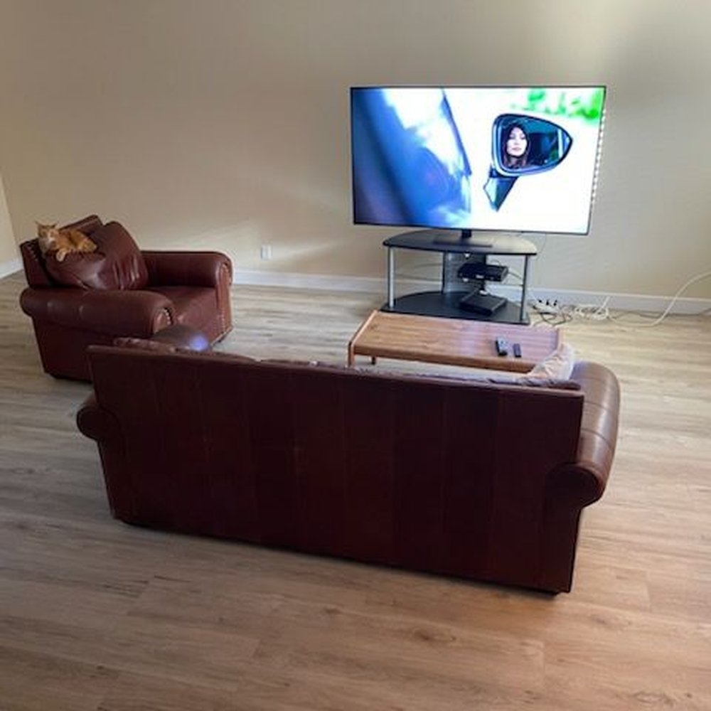 The Floors Network - Living room - bye bye carpet! - Flooring Near Me - San Pedro, California The Floors Network - Living room - bye bye carpet! - Flooring Near Me - San Pedro, California