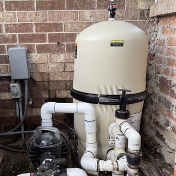 Poolburg - New filter system installed. - Pool & Hot Tub Service Near Me - Frisco, Texas Poolburg - New filter system installed. - Pool & Hot Tub Service Near Me - Frisco, Texas