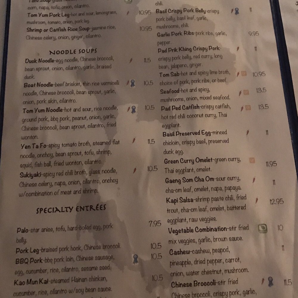 Andy's Thai Kitchen - Menu - Thai Near Me - Chicago, Illinois Andy's Thai Kitchen - Menu - Thai Near Me - Chicago, Illinois