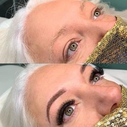 Irene Marie Beauty - Mega volume full set before and after.