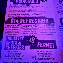 Menu, page 1 Menu, page 1