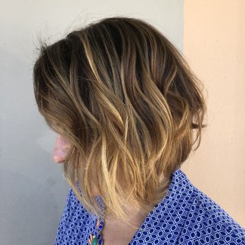 Balayage Lynn - Angled bob and caramel balayage - Hair Stylists Near Me - Palo Alto, California Balayage Lynn - Angled bob and caramel balayage - Hair Stylists Near Me - Palo Alto, California