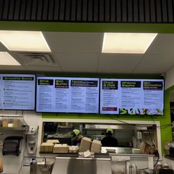 Whacko Gringo Tacos & Acai Bowls - Menu and ordering counter