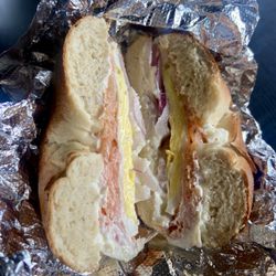 Cazenovia Bagel - The L-E-O Sandwich