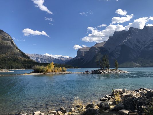 Lake Minnewanka by null