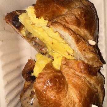 Old Town Caffe - Egg croissant - Coffee & Tea Near Me - Pasadena, California