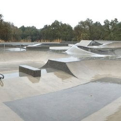 Ukiah Skatepark - View from the entrance.