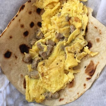 Taco Joint - Sausage and egg ($2.70) - Mexican Near Me - Austin, Texas Taco Joint - Sausage and egg ($2.70) - Mexican Near Me - Austin, Texas