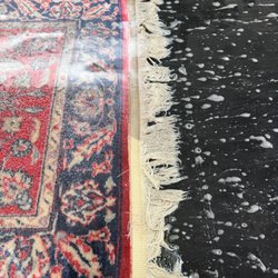 The Rug Salon - The difference in the fringe is amazing!