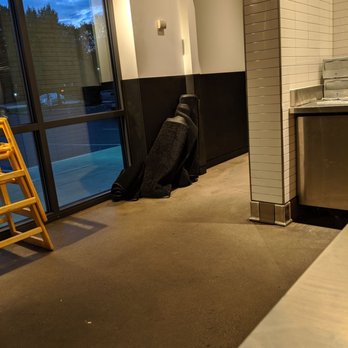 Chipotle Mexican Grill - Came here two weeks ago and these rugs were stacked the same....really poorly managed place - Mexican Near Me - Keene, New Hampshire