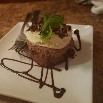 Chill Kitchen & Bar - A must try! The trilogy chocolate mousse cake - Desserts Near Me - Marlborough, Massachusetts Chill Kitchen & Bar - A must try! The trilogy chocolate mousse cake - Desserts Near Me - Marlborough, Massachusetts