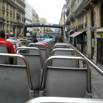 Open Tour Paris - L' Open Tour, Paris, France - sit up front if you can - Bus Tours Near Me - Paris, 75