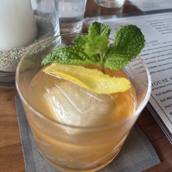 Nick's On State - Yuzu Old Fashioned - New American Near Me - Carlsbad, California Nick's On State - Yuzu Old Fashioned - New American Near Me - Carlsbad, California