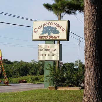 Countryside Restaurant - the sign for the restaurant - American Near Me - Vonore, Tennessee