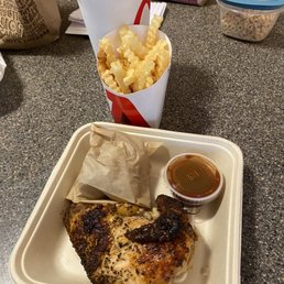 Arby's quarter white with one side (crinkle fries) and soda $16 & some change. Arby's quarter white with one side (crinkle fries) and soda $16 & some change.
