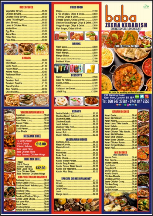 BABA ZEERA SHEESHA KEBABISH 14 Photos 298 Barking Road, London