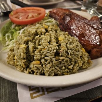 Flor De Mayo - Chuletas and cilantro rice. - Chinese Near Me - New York, New York Flor De Mayo - Chuletas and cilantro rice. - Chinese Near Me - New York, New York