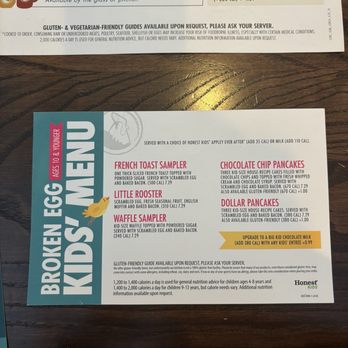 Another Broken Egg Cafe - Kids menu - Cafes Near Me - Atlanta, Georgia Another Broken Egg Cafe - Kids menu - Cafes Near Me - Atlanta, Georgia