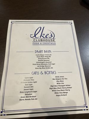 Ike's Clubhouse by null