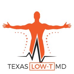 Texas Low-T MD - Text Low-T MD Logo for Low Testosterone Treatment