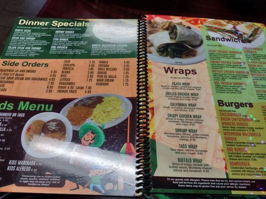 Menu photo 2 Las Margaritas La Crosse, WI