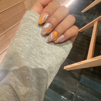 Beauty et al - Overlay with design!! My natural nails!! - Nail Salons Near Me - Toronto, Ontario Beauty et al - Overlay with design!! My natural nails!! - Nail Salons Near Me - Toronto, Ontario